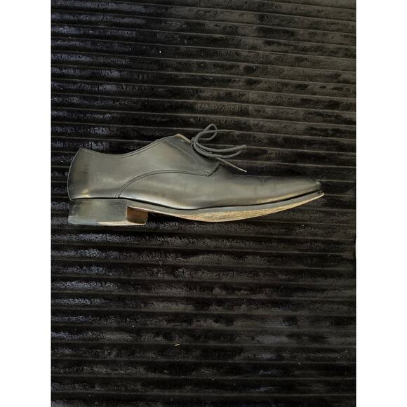 To Boot New York Adam Derrick Oxford Declan Men Shoes Black Sz 9.5 Made in Italy - Picture 2 of 3